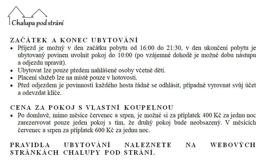 Chalupa Pod Strani Teleci Kültér fotó